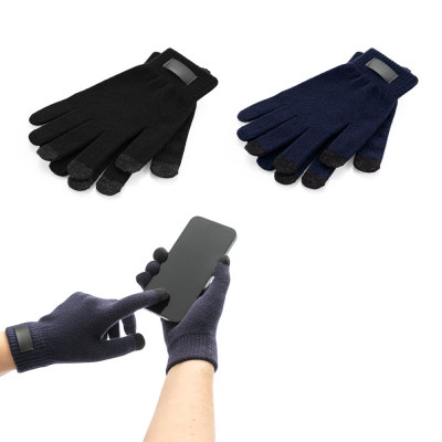 BURROW. Gloves made from recycled polyester (100 rPET), with touch tips
